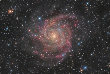 Galaxie IC342 A - 60x90 - plátno