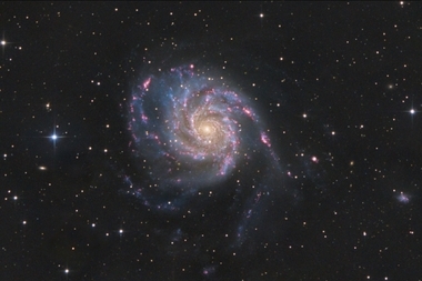 Galaxie M101 A - 40x60 - plátno