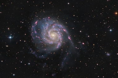 Galaxie M101 A - 40x60 - plátno