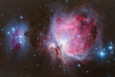 Velká mlhovina v Orionu A - 40x60 - plátno