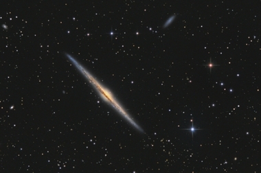 Galaxie Jehla (NGC4565) A - 40x60 - plátno