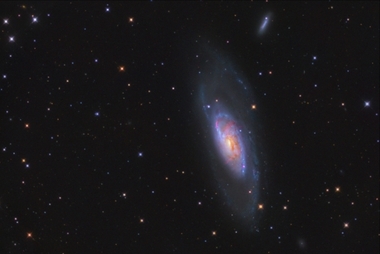 Galaxie M106 B - 40x60 - plátno