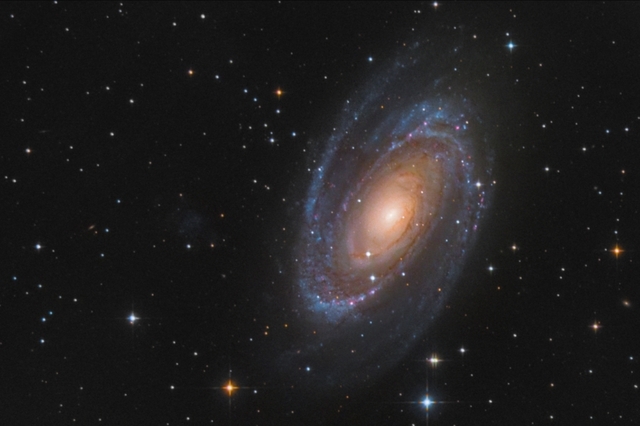 Galaxie M81 A - 40x60 - plátno