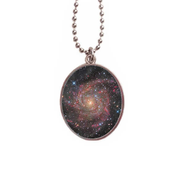 Galaxie IC 342 A - Skrytá galaxie - přívěsek 32x43 - 1