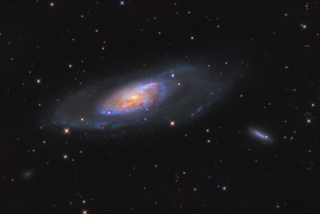 Galaxie M106 A - 40x60 - plátno