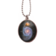 Galaxie M51 A - Vírová galaxie - přívěsek 32x43 - 1/2