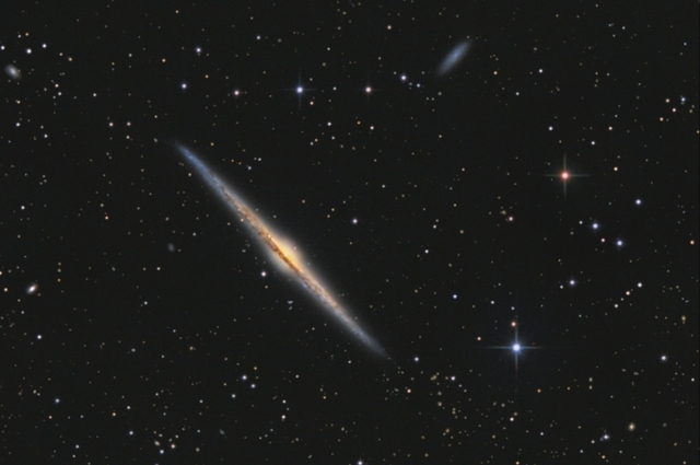 Galaxie Jehla (NGC4565) A - 60x90 - plátno