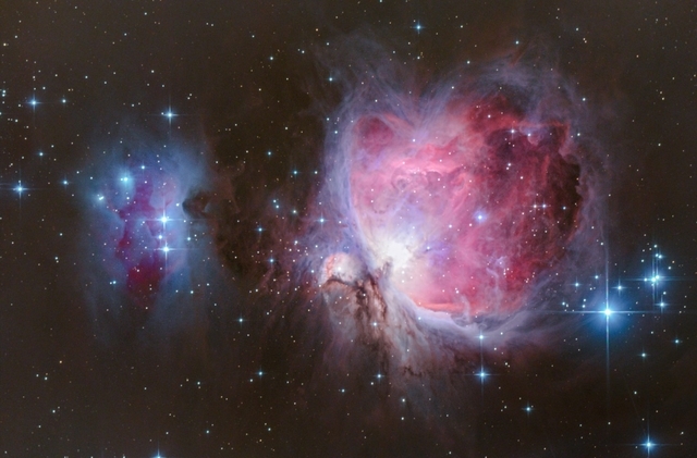 Mlhovina M42 A - velká mlhovina v Orionu - přívěsek 32x43 - 2