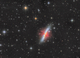 Galaxie M82 A - galaxie doutník - přívěsek 32x43 - 2/2