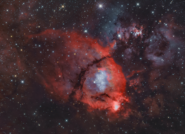 Mlhovina IC1795 A - mlhovina rybí hlava - přívěsek 32x43 - 2