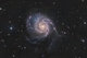 Galaxie M101 A - 60x90 - plátno